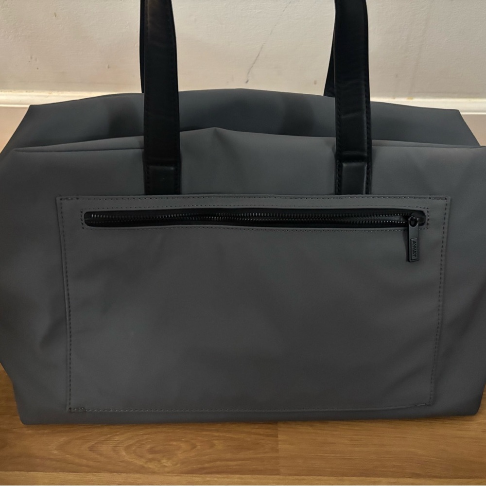 Away Gray and Black Duffel Bag for Travel Weekend bag